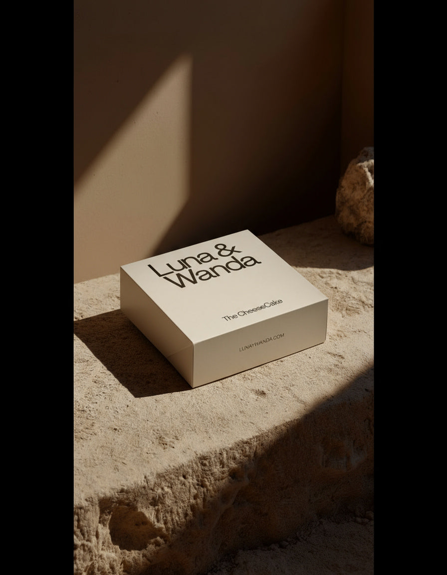 caja de Luna & Wanda packaging