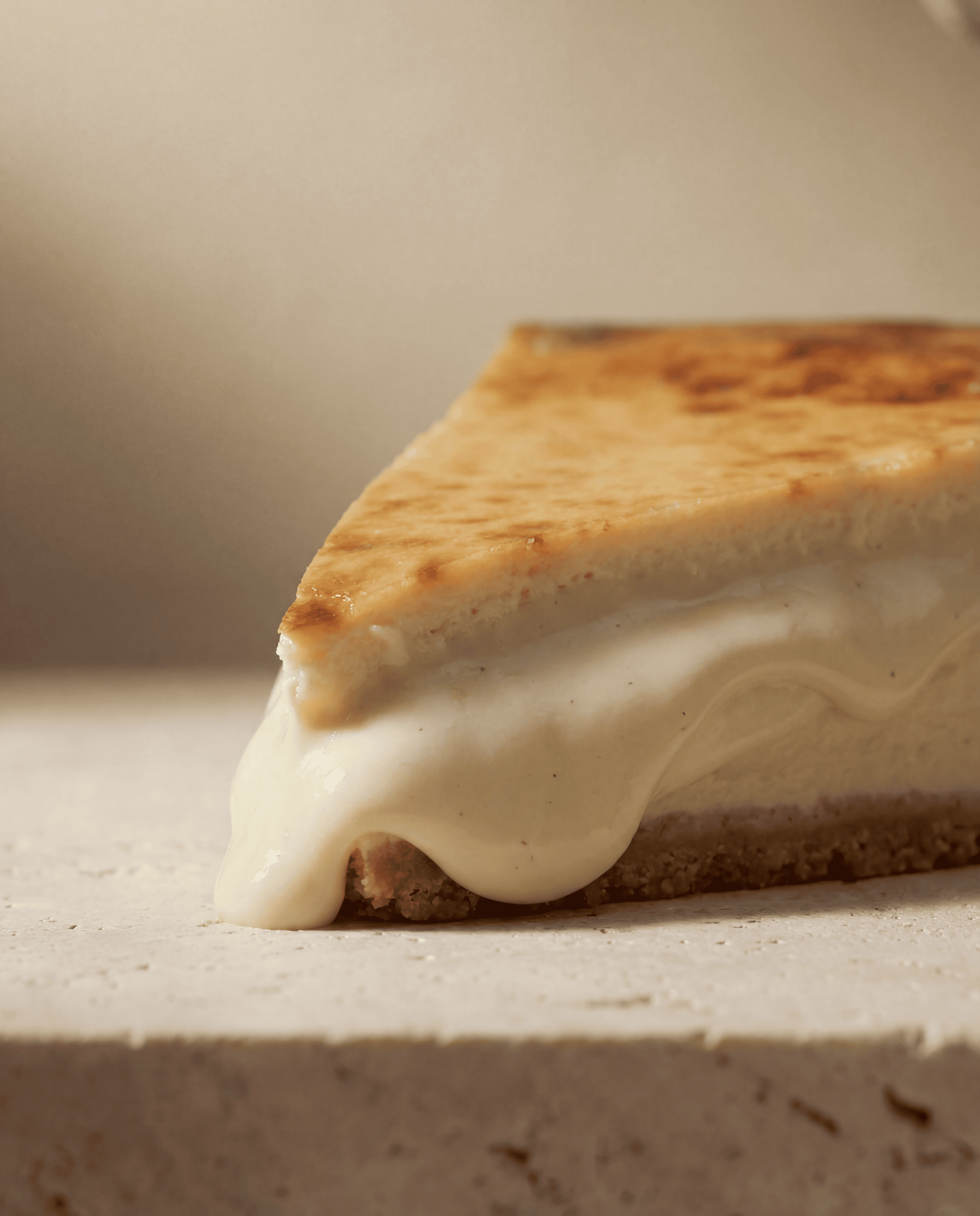 tarta de queso y chocolate blanco de luna y wanda la mejor tarta de queso de madrid