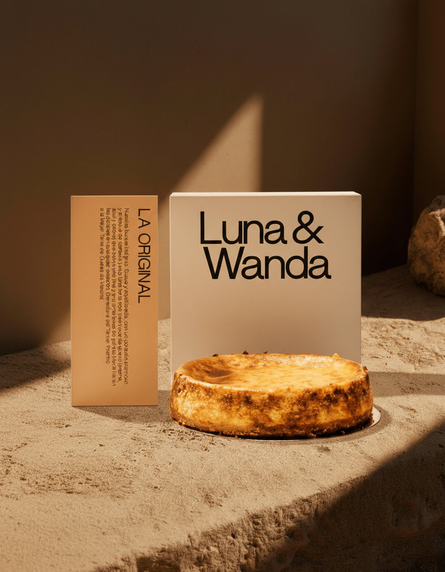 tarta de queso original de Luna & Wanda