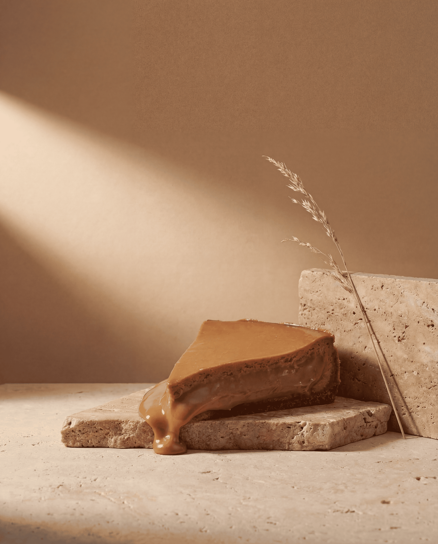 tarta de queso y dulce de leche de luna y wanda
