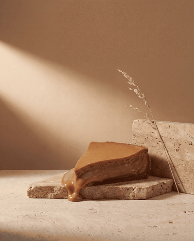 tarta de queso y dulce de leche de luna y wanda
