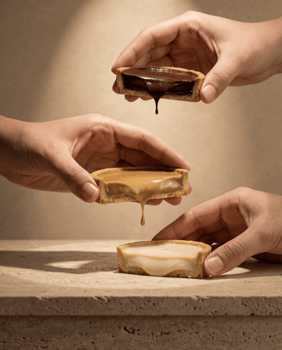 tartaletas de queso de luna y wanda lunitas