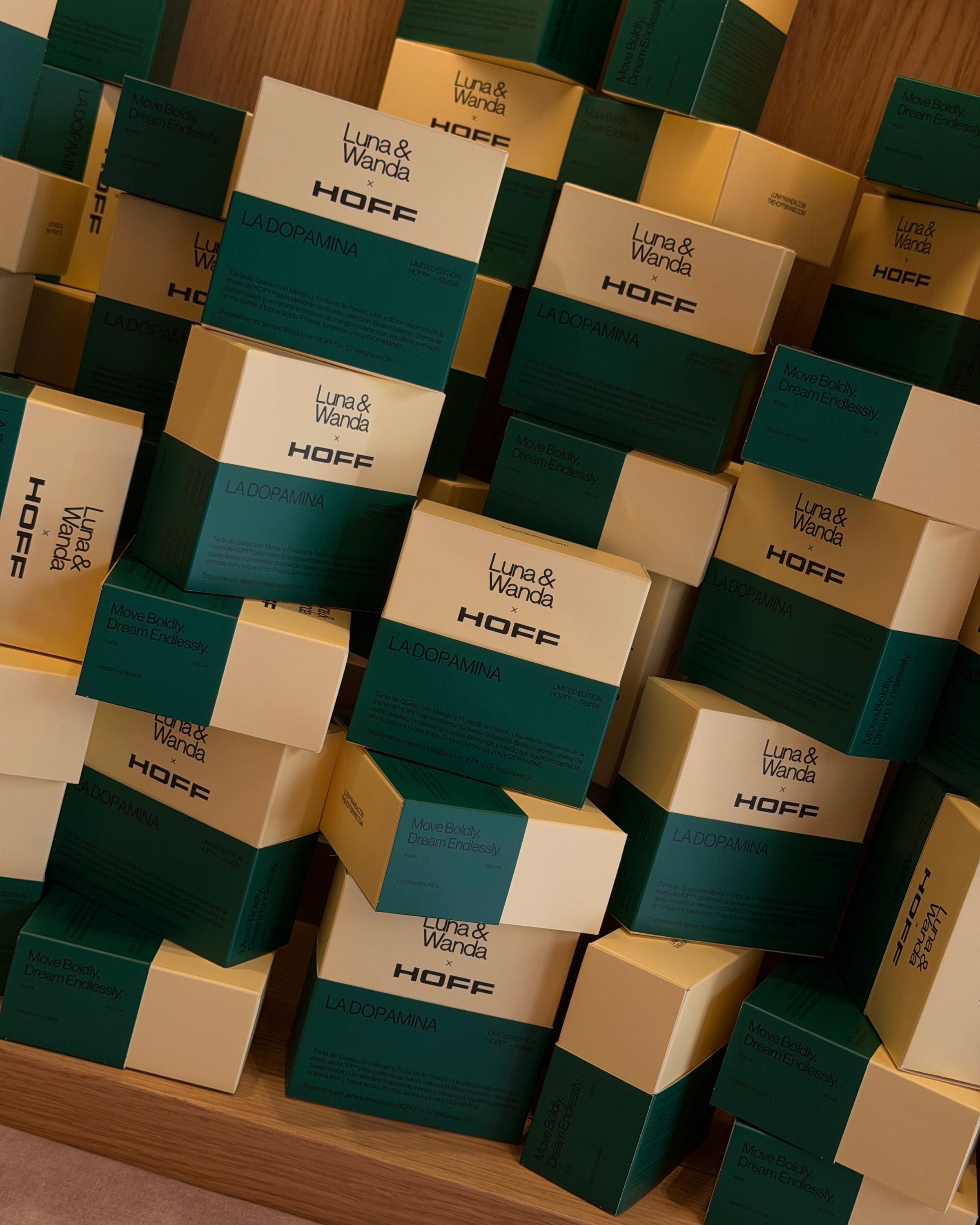 tarta de queso con mango y maracuya de Luna & Wanda x HOFF